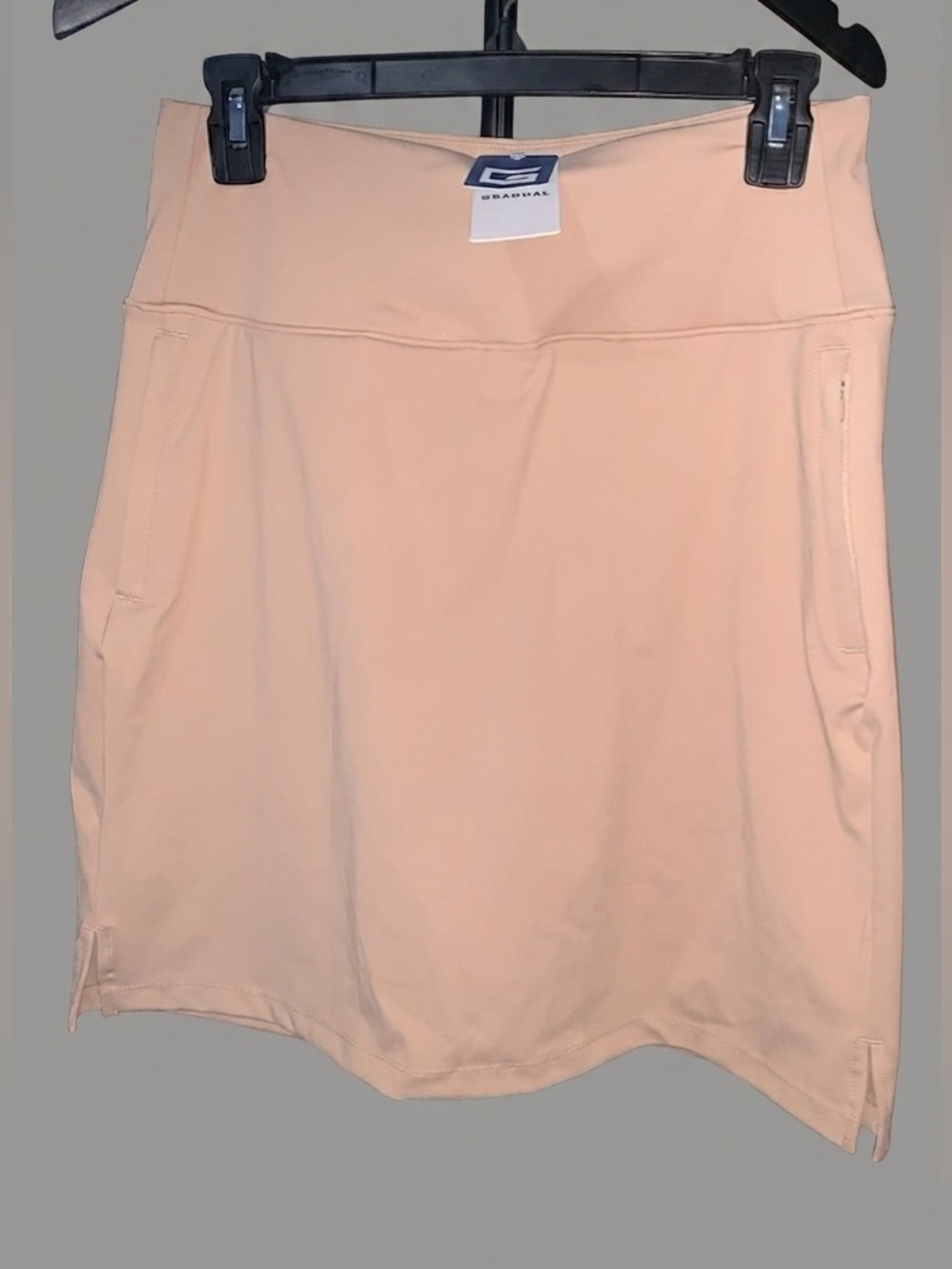 GRADUAL Peach / Nude Active Skort with Pockets